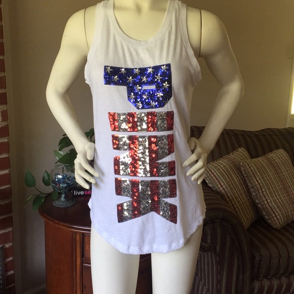 PINK Victoria's Secret Tops - 🇺🇸 NWOT PINK tank top 🇺🇸